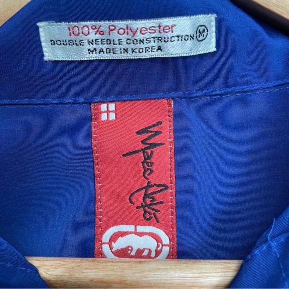 Vintage 90s Ecko Unlimited Men’s Button Up Shirt Scorpian Print - Picture 5 of 8